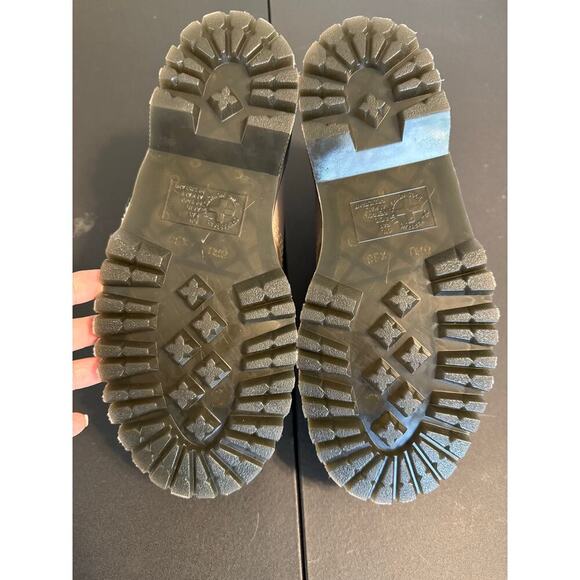 Dr. Martens 8053 Quad Beige Unisex Size 7/8 Platform Leather - Picture 6 of 9